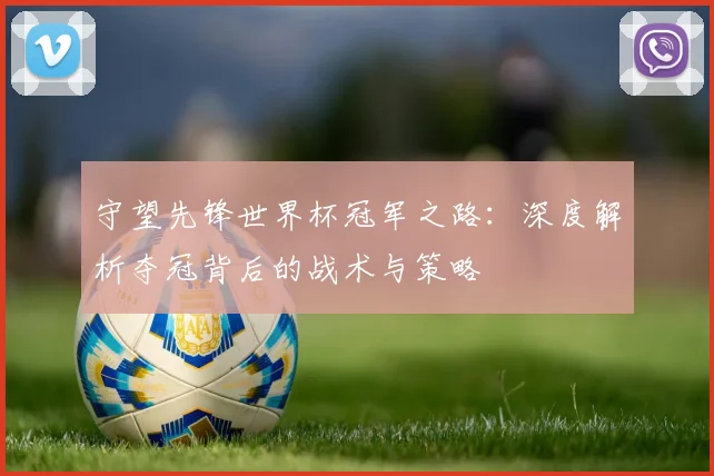 守望先锋世界杯冠军之路：深度解析夺冠背后的战术与策略